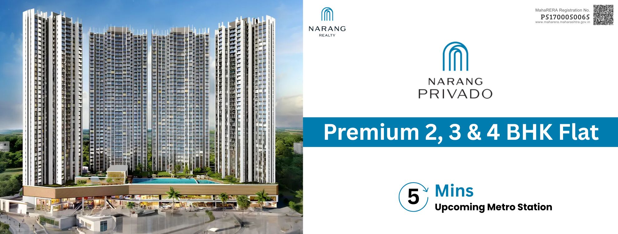 Narang Privado Thane | Luxury 2, 3 & 4 BHK Flats